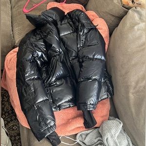 Sam puffer size large! Stylish fit. Bought two Christmases ago